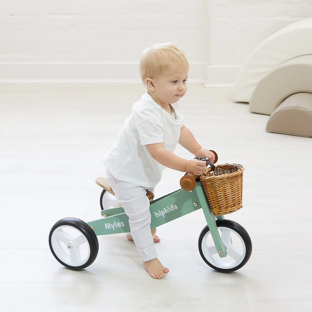 Buy Toddler Trike | 2 in 1 Mini-Trike | Wooden Kids Tricycle | By Hip ...