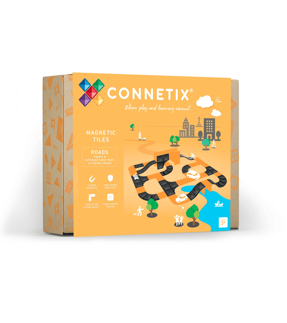 Connetix Tiles Ramps & Intersections Pack 16pcs