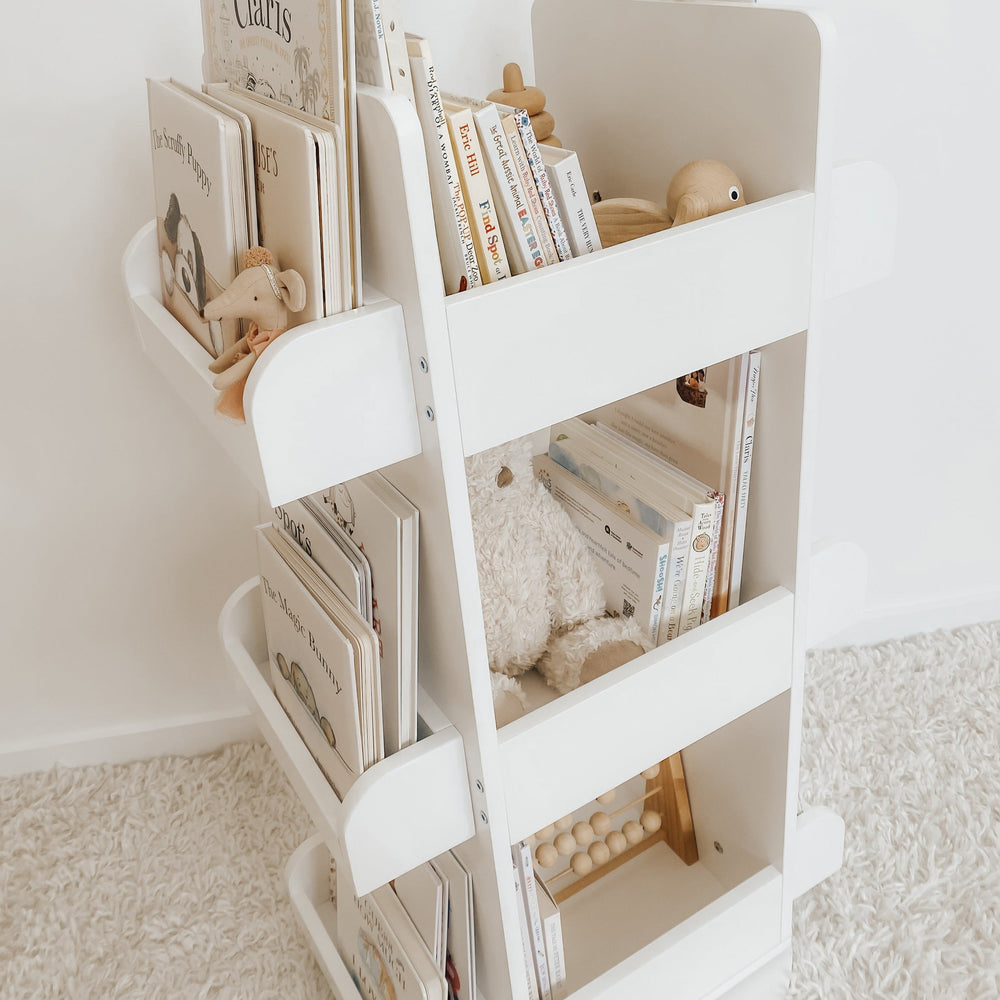 2 in 1 Rotating Bookshelf / Toy Organiser