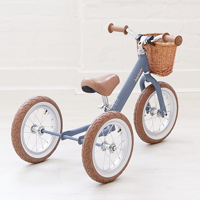 Buy Steel Kids Trike Vintage Tricycle Converts to Balance Bike HipKids Online