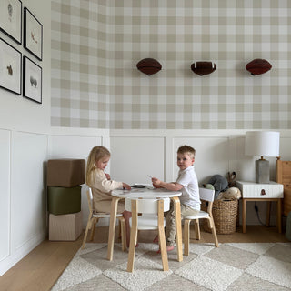 EZRA Square Table & 4 Chair Set