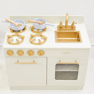 Gourmet Toy Kitchen Vintage White