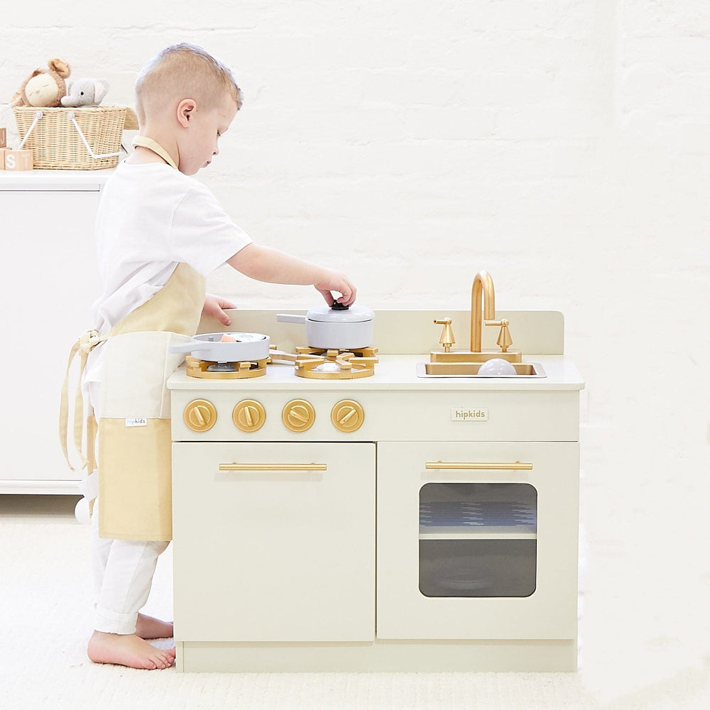 Gourmet Toy Kitchen Vintage White