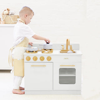 Gourmet Toy Kitchen Set White