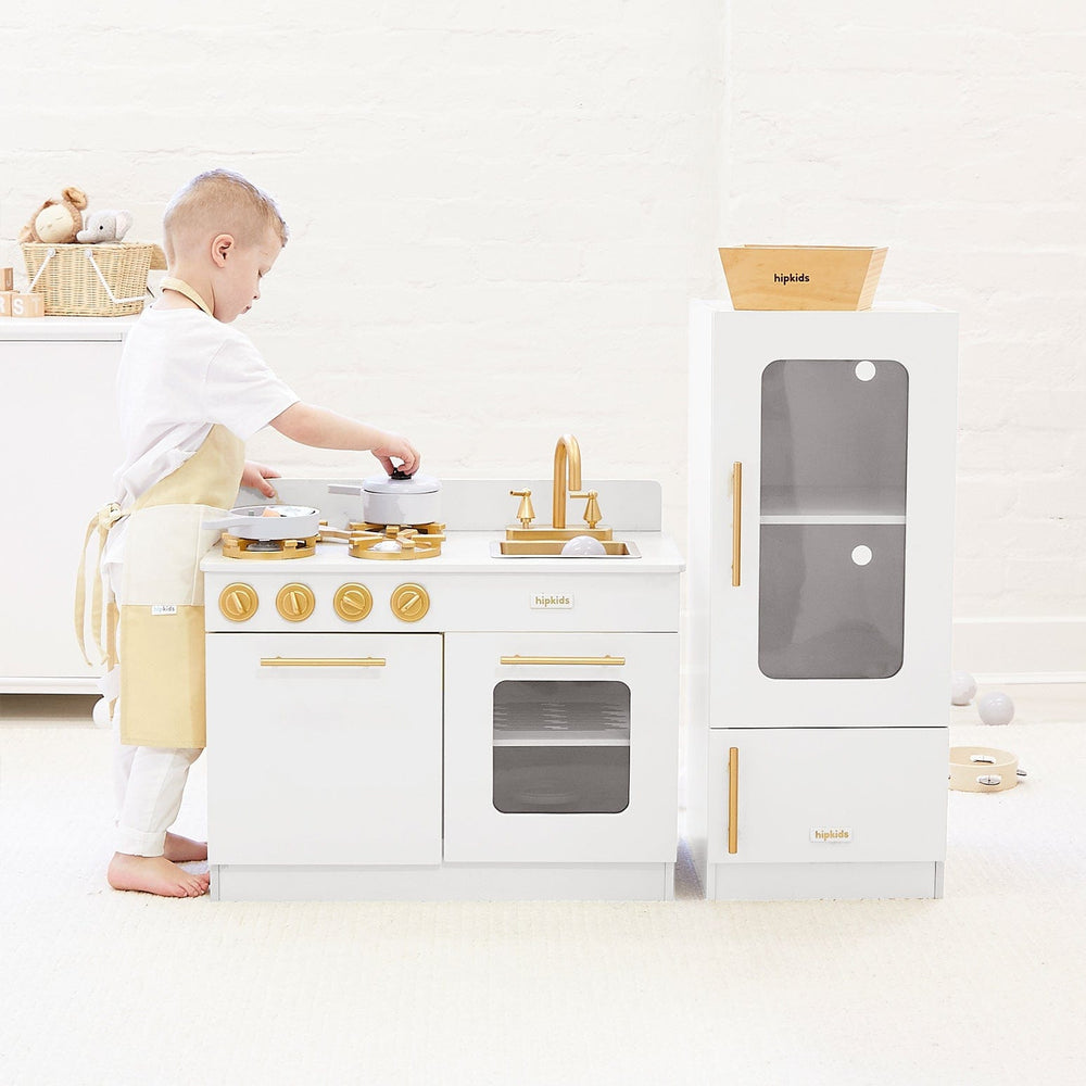 Gourmet Toy Kitchen Set White