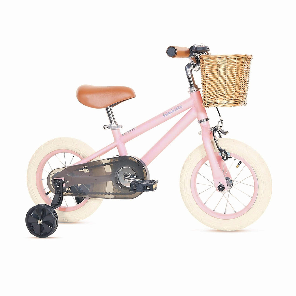 Buy Classic 12 inch Steel Kids Bicycle w/ wicker basket & Training ...