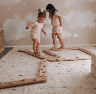 Kids Wooden Balance Beams