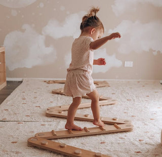 Kids Wooden Balance Beams