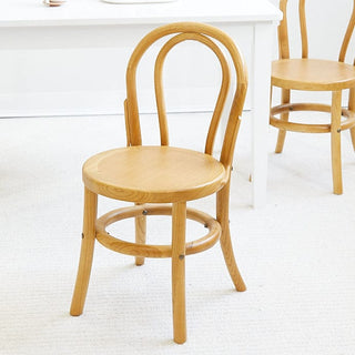 Kids Yves 4 Chairs & Table Set Natural