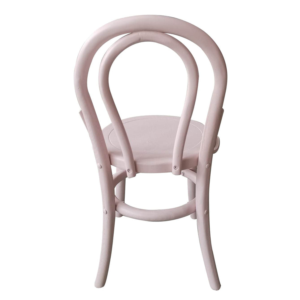 Kids Yves 4 Chairs & Table Set Soft Pink