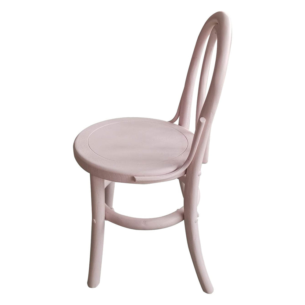 Kids Yves 4 Chairs & Table Set Soft Pink