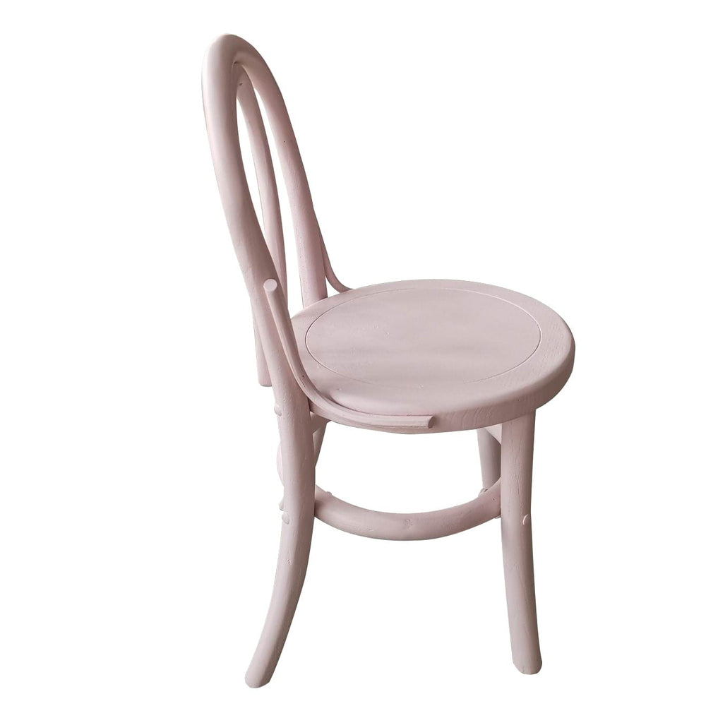 Kids Yves 4 Chairs & Table Set Soft Pink