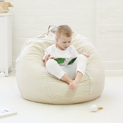 Buy MILA Teddy Boucle Beanbag Personaslised Custom Bean Bag for Kids HipKids Online