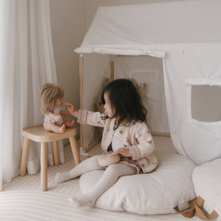 Playhouse Tent with 2pcs BAYLEY Boucle Cushions Bundle