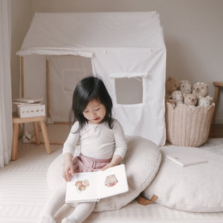 Playhouse Tent with 2pcs BAYLEY Boucle Cushions Bundle