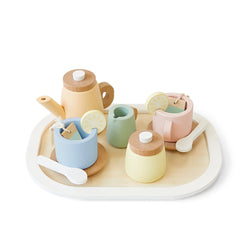 Wooden Tea Set