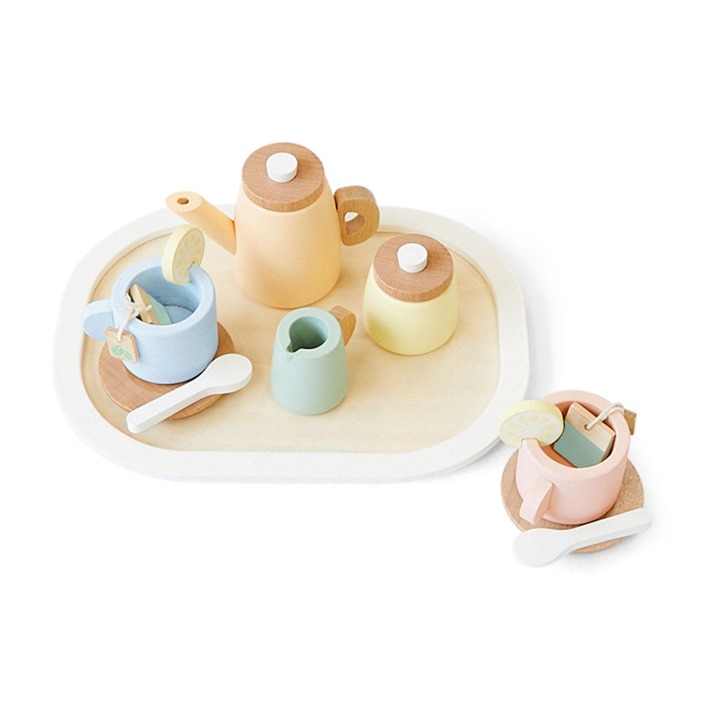 Wooden Tea Set