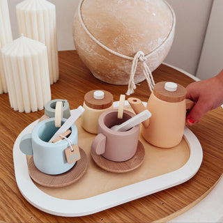 Wooden Tea Set