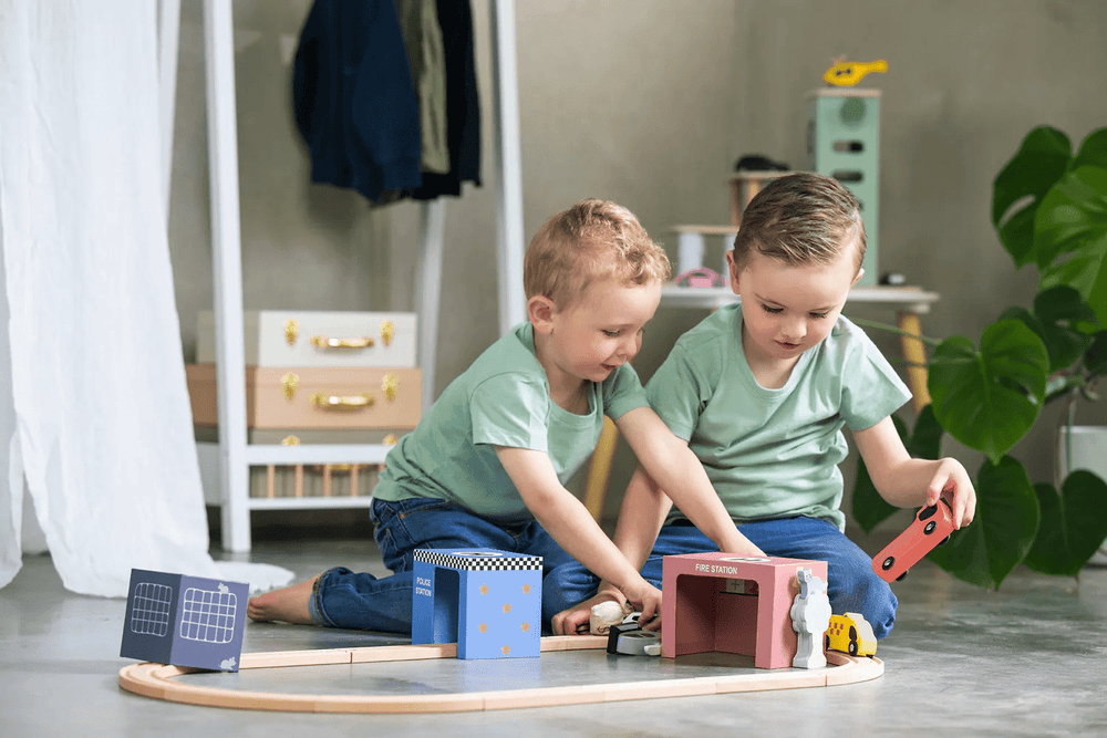 JaBaDaBaDo Train Set Rescue Vehicles