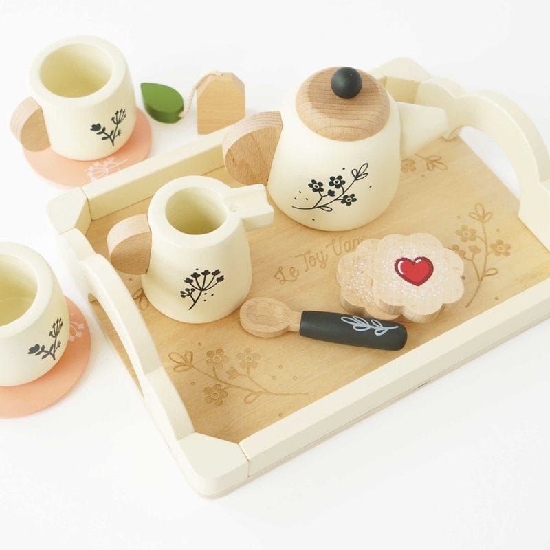 Buy Le Toy Van Wooden Tea Set Tray HipKids Online