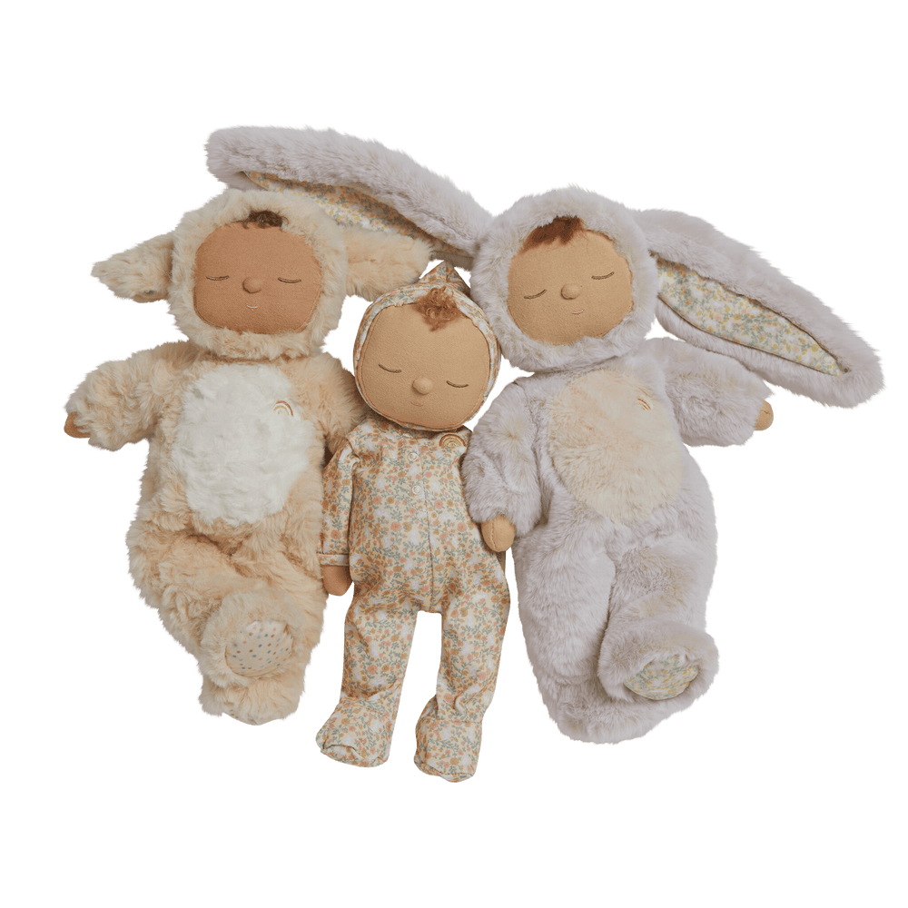Olli Ella Cozy Dinkums Bunny Lala - Pink
