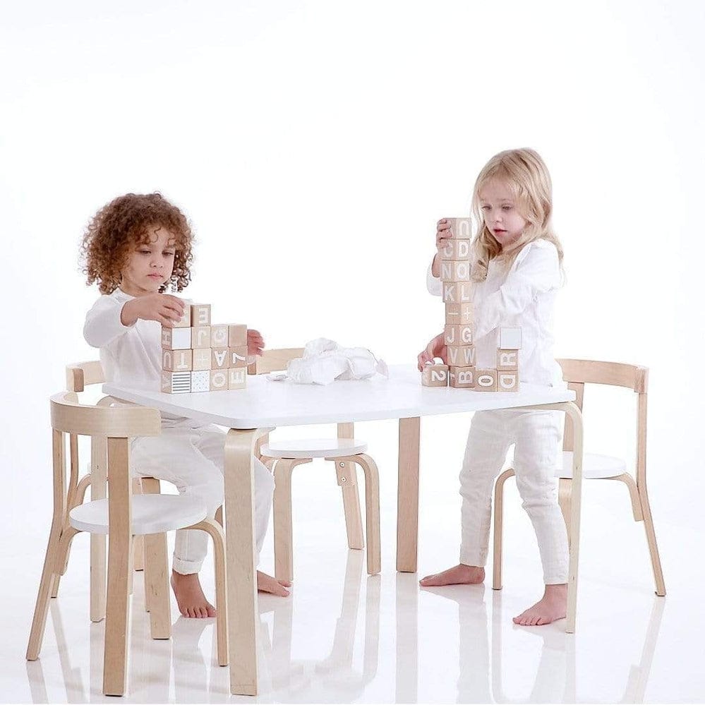 Buy Contemporary Jensen Kids Table 4 chairs set for Children by HipKids Online