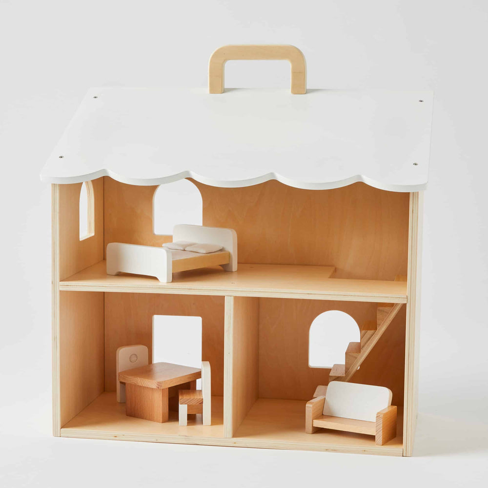 children's wooden dolls house furniture